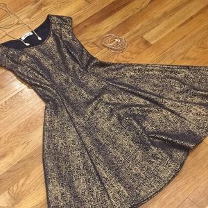 Navy blue sparkly dress